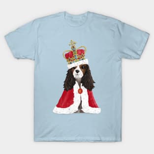 His Majesty King Charles Fun Coronation Souvenir on cream T-Shirt